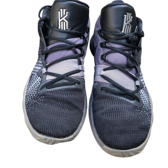 Nike Kyrie Flytrap Black Gunsmoke Size 10.5 - Picture 2 of 16